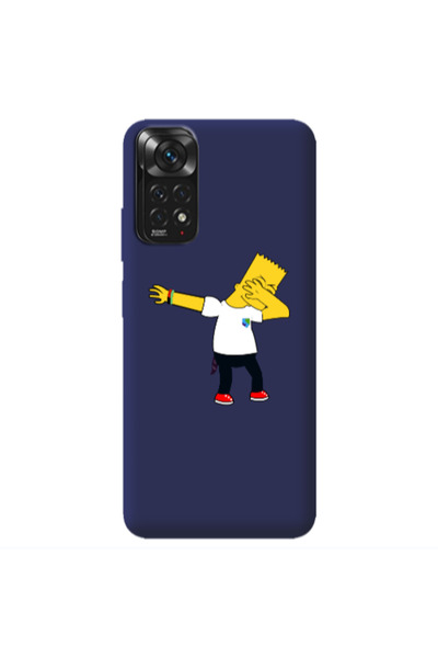 Other Xiaomi Redmi Note 11 4G Simpsons2 Dark blue Colored Silicone TPU Θήκη