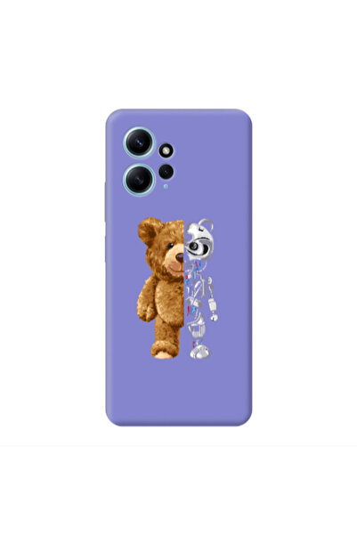 Other Xiaomi Redmi Note 12 4G Glacier Purple Colored Silicone TPU Θήκη
