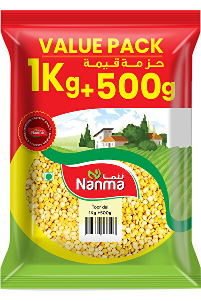 Nanma Toor Dal 1kg + 500g