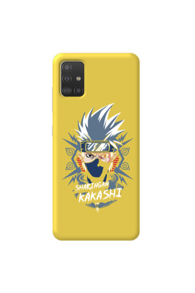 Other Samsung A51 Anime Mangoo Yellow Colored Silicone TPU Θήκη