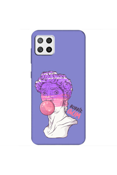 Other Samsung A22 5G Pin Bubble Purple Colored Silicone TPU Θήκη