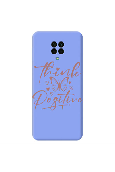 Other Xiaomi Redmi Note 9 Pro Think Positive Light Purple Colored Silicone TP...