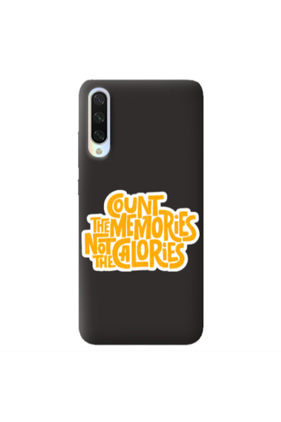 Other Xiaomi Mi 9 Lite Count the memories not the calories Black Colored Sili...