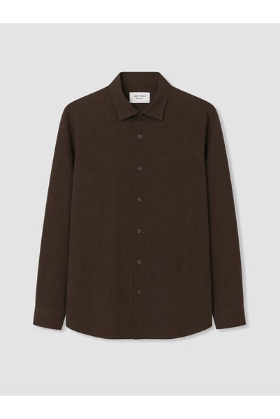 LC Waikiki Lcw Visionregular Fit Krinkle Men's Shirt