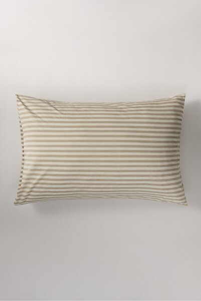 LEFTIES Pack 2 çizgili yastık kılıfı 50 x 75 cm