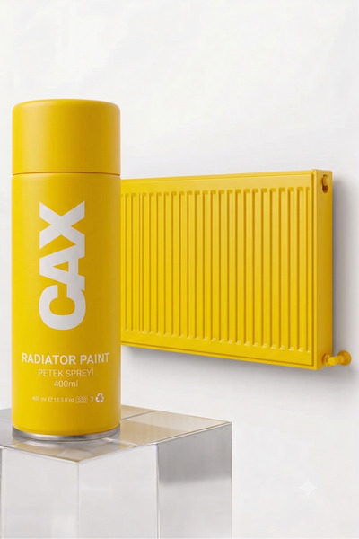 caxcolors CAX Radyatör ve Petek Boyası 400ml – Çizilmez ve Sararmaz Özel Formül