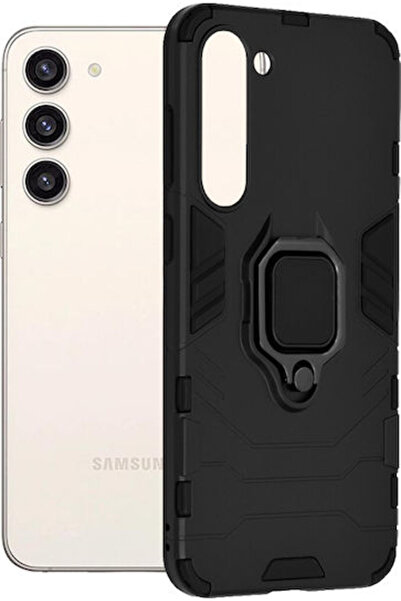 Techsuit Θήκη Πλάτης Σιλικόνης 0.6mm Μαύρη (Galaxy S23+) Κωδικός: KF2311264