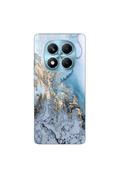 Other Xiaomi Redmi Note 14 Pro Marble Gold Design Transparent Silicone TPU Θήκη