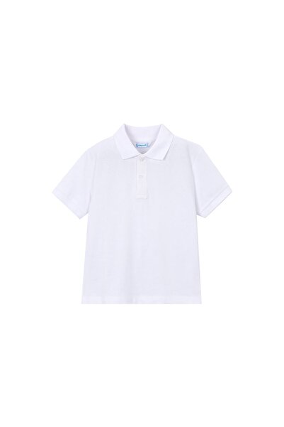 MAYORAL Polo băieți 150 Alb