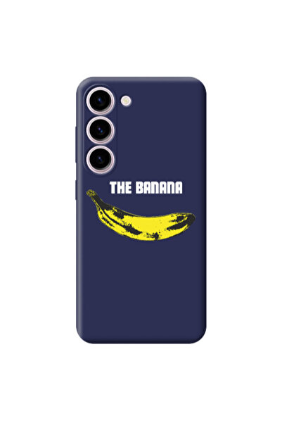 Other Samsung S23 The banana Dark Grey Colored Silicone TPU Θήκη