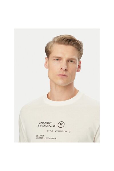 Armani Exchange Tricou bărbătesc XM002490 AF10358 Alb