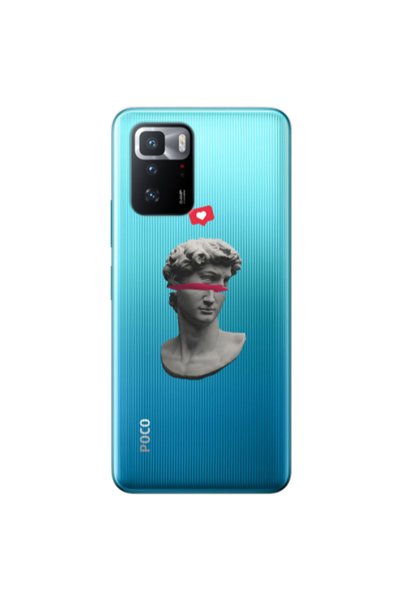 Other Xiaomi Poco X3 GT Half statue Transparent Silicone TPU Θήκη
