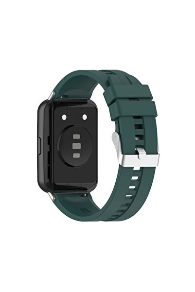 OEM Λουράκι Σιλικόνης Πράσινο (Huawei Watch Fit 2)