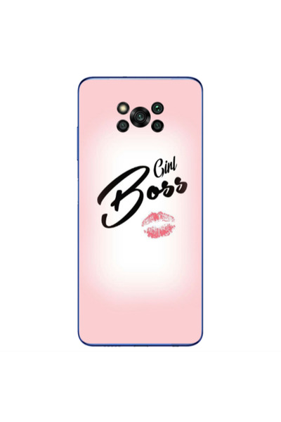 Other Xiaomi Poco X3 /X3 Pro Girl boss kiss Transparent Silicone TPU Θήκη