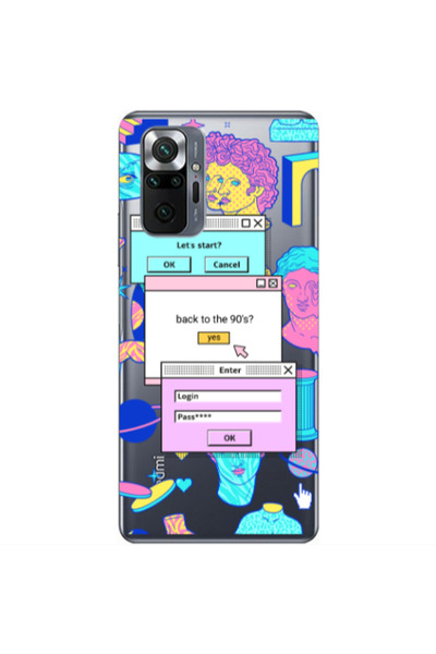 Other Xiaomi Redmi Note 10 Pro Max Enter Login Transparent Silicone TPU Θήκη
