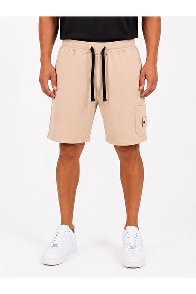 HZR wear Men's Cotton Regular Fit Shorts with Pockets and Drawstring Waist, C...