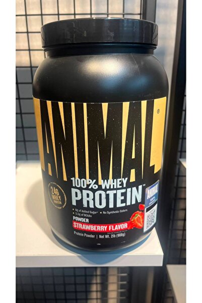 Universal Animal 100% Whey Protein ÇİLEK Aromalı 908 gr | 30 Servis | Yüksek ...