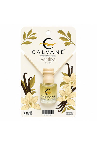 Calvane Perfume Calvane Premium Oto/Araç Ayna Kokusu 8 mL - Vanilya