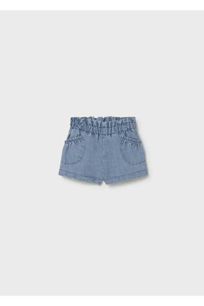 MAYORAL Newborn Baby Girl Shorts Blue