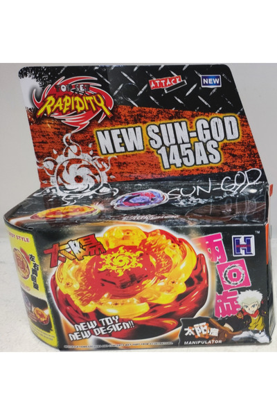 OEM Titirez 4D Rapidity, metal si plastic, New Sun-God 145AS, BB89, Attack, c...