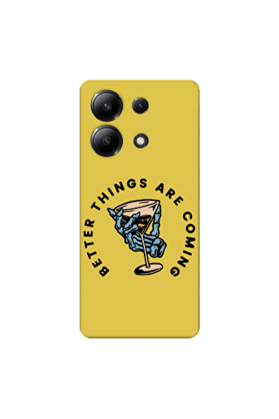 Other Xiaomi Redmi Note 13 4G Better Things Are Coming Yellow Colored Silicon...