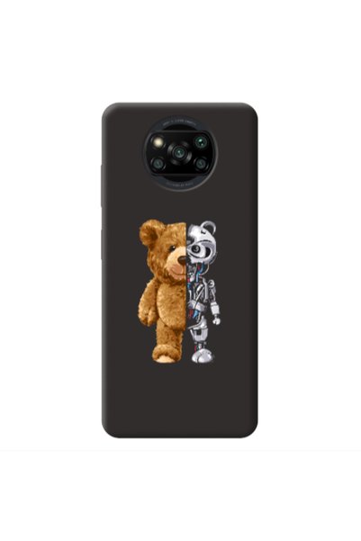 Other Xiaomi Poco X3 /X3 Pro Glacier Black Colored Silicone TPU Θήκη