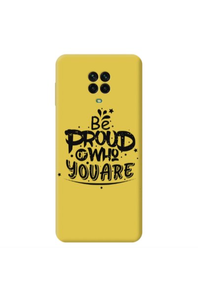 Other Xiaomi Redmi Note 9 Pro Be proud of who you are Yellow Colored Silicone...