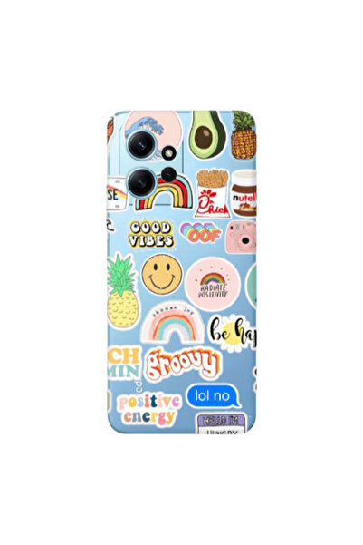 Other Xiaomi Redmi Note 12 4G Good vibes Transparent Silicone TPU Θήκη