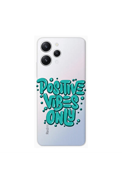 Other Xiaomi Redmi 12 Positive Vibes Only Transparent Silicone TPU Θήκη