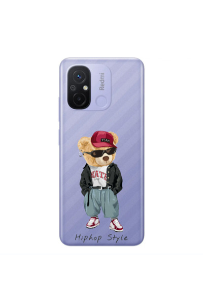 Other Xiaomi Redmi 12C Hip hop style Transparent Silicone TPU Θήκη