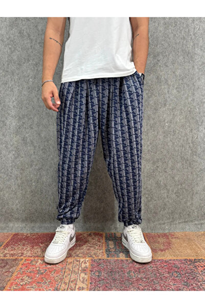 FıttingRoom Patterned Pleated Half-Shalwar with Elastic Waistband