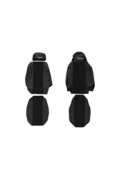F-CORE Husa Huse scaun FX25 Negru Scania G I P I R I