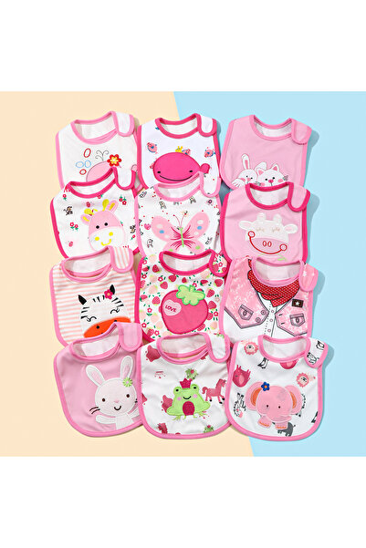 Choice5 Random 5pcs style 1 Random 5pcs/set Baby Girl Boy Feeding Bibs Waterp...