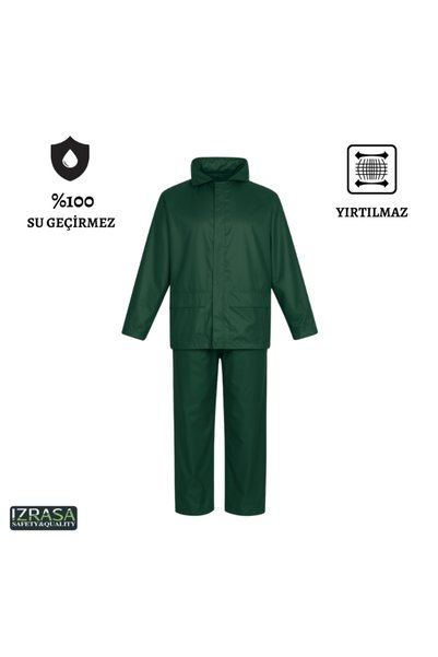 Izrasa ™ Imperteks Takım Yağmurluk Haki