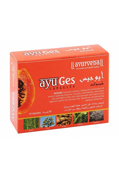 Ayurveda AyuGes Colic + Flatulance Releving 30 Capsules