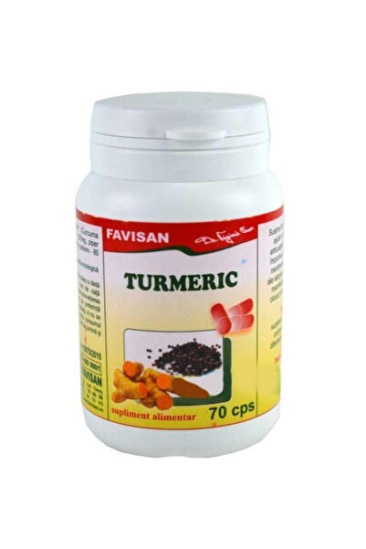 Favisan Turmeric Favisan, 70 capsule