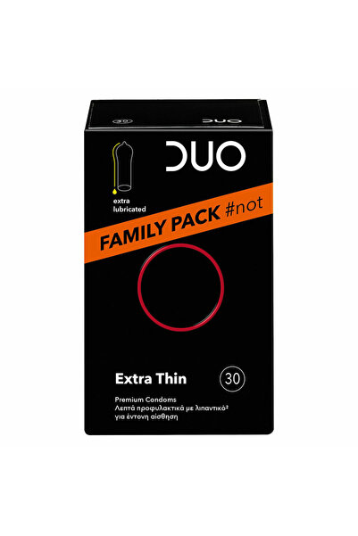 Duo Εξαιρετικά λεπτά προφυλακτικά 30 τεμάχια