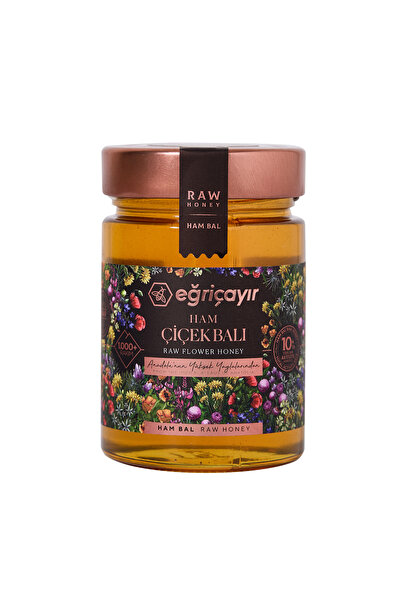 Eğriçayır Ham Çiçek Balı 450 g
