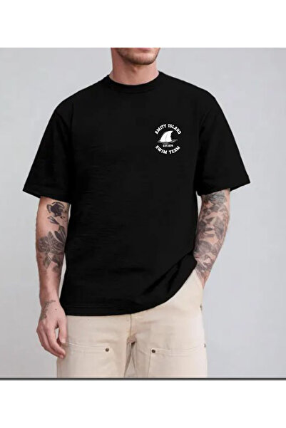 ASELİNDA Sailing Printed Crew Neck Style T-Shirt