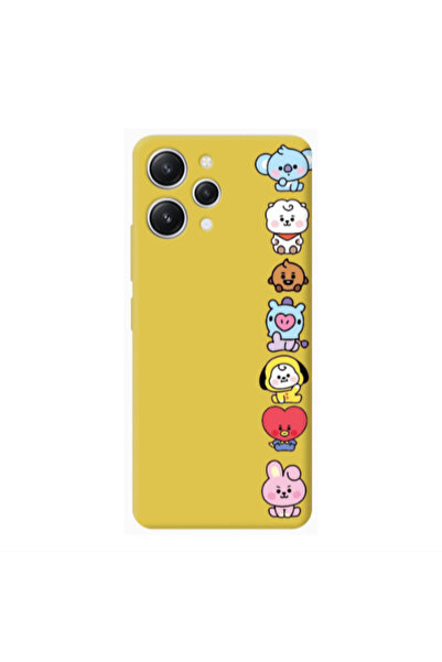 Other Xiaomi Redmi 12 Lovely animals Yellow Colored Silicone TPU Θήκη