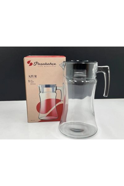 Paşabahçe 43018 Azur Kapaklı Cam Sürahi 1400 cc