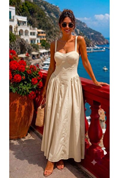 AndraRose Styles Rochie maxi tip corset elegantă Ravello