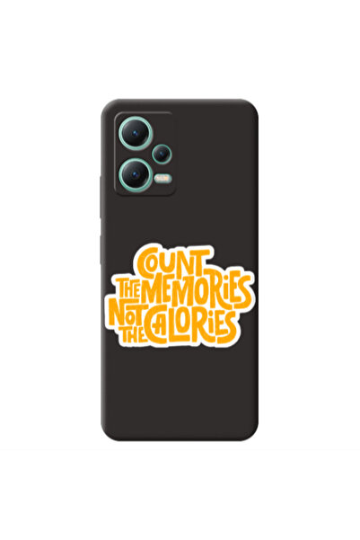 Other Xiaomi Redmi Note 12 Pro 5G Count the memories not the calories Black C...