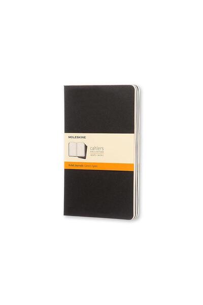 OEM Caiet Moleskine liniat L - Copertă neagră (Set de 3)