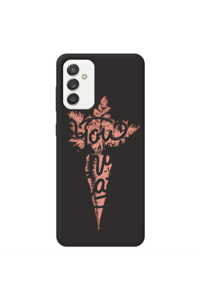 Other Samsung M13 You are What You Eat Black Colored Silicone TPU Θήκη