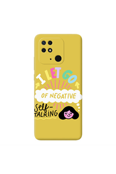 Other Xiaomi Redmi 10C Let go Self talking Yellow Colored Silicone TPU Θήκη