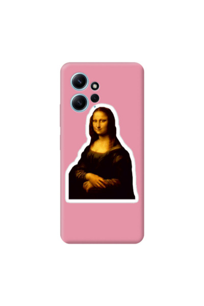 Other Xiaomi Redmi Note 12 4G Davinci Pink Colored Silicone TPU Θήκη