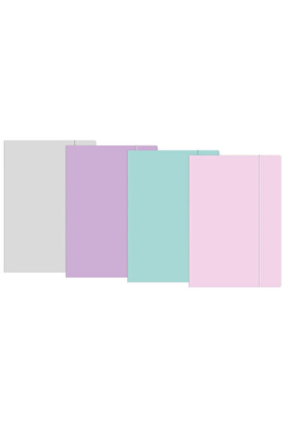 Interdruk Mapa A4+ INTERDRUK, carton 300 g, cu elastic, multicolor, 10 buc