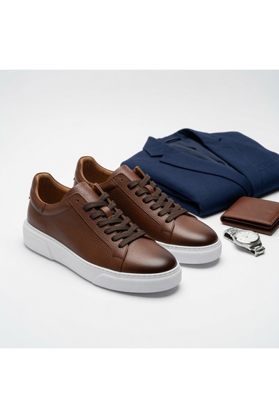 Kemal Aygün -Genuine Leather Men's Casual Shoes