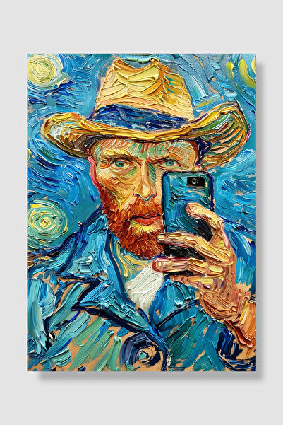 Luna Marissa Van Gogh poster Slikar koji je pravio selfije Debeli potezi četk...